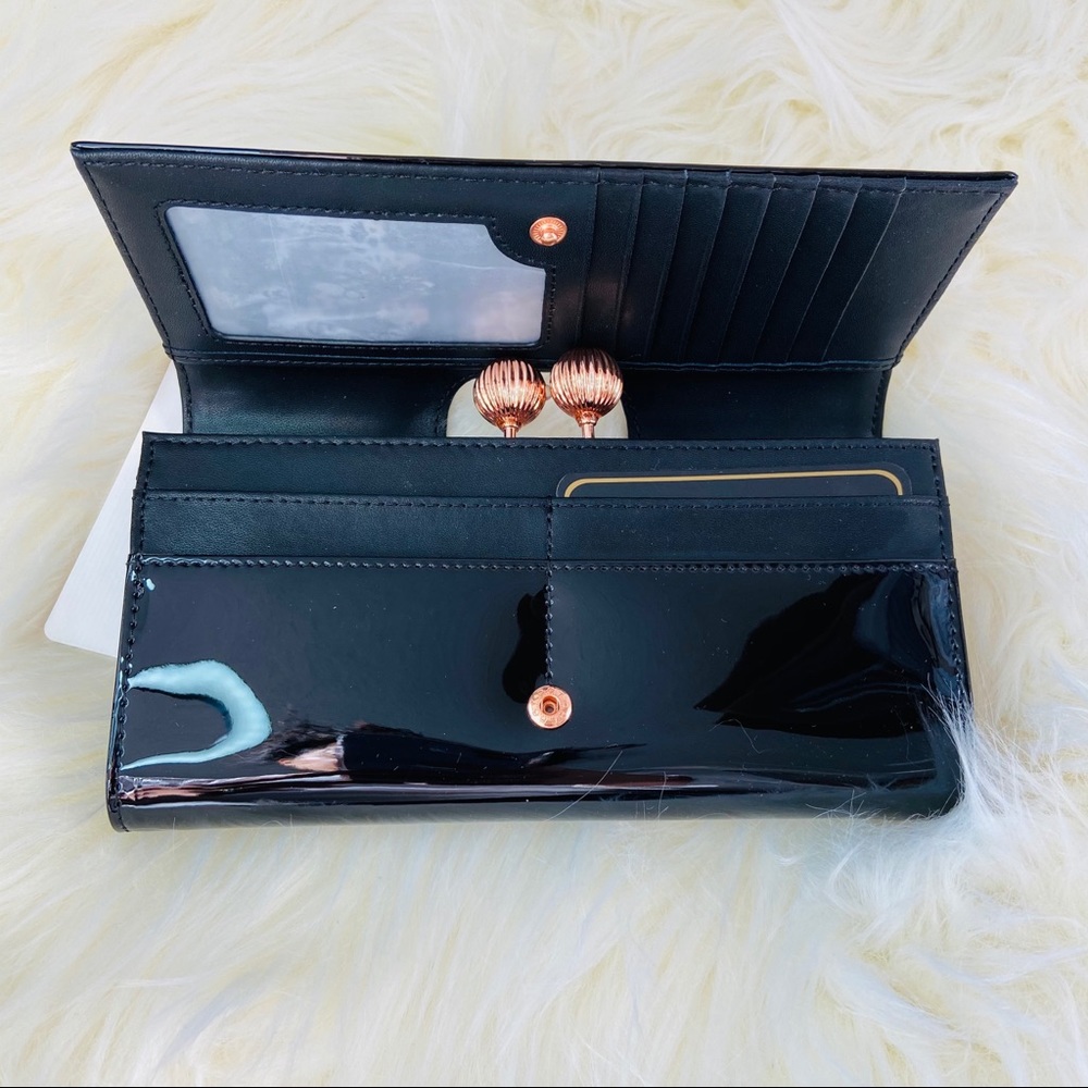 Ted Baker London Bobble Patent Leather Wallet - Picture 10 of 11